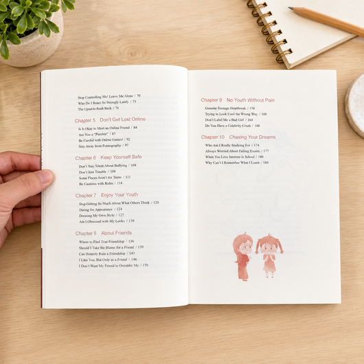 A growing up guide for teens